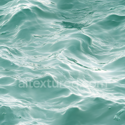 seamless Seamless 3D Water PBR Texture Featuring Turquoise Ocean Surface with Soft Waves texture 8k free download PBR