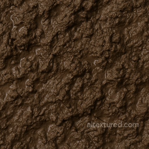 Detailed Wet Soil Seamless Texture seamless Sand-soil PBR texture