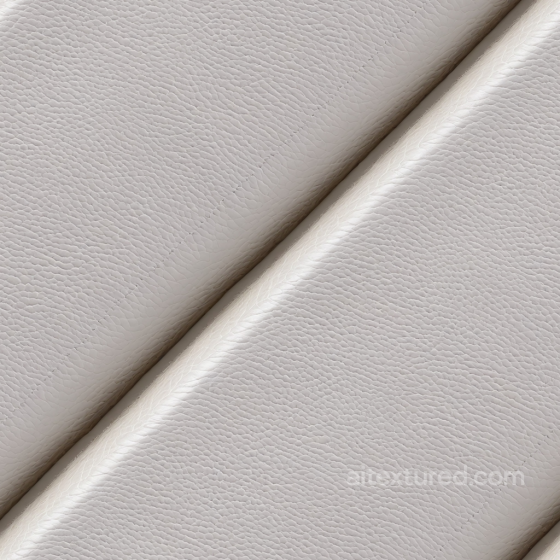 Light gray Pebbled Leather PBR Texture with Subtle Folds and Matte Finish Leather texture preview