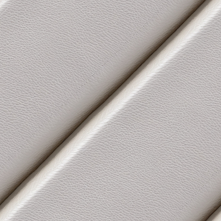 Light gray Pebbled Leather with Subtle Folds and Matte Finish seamless PBR texture preview