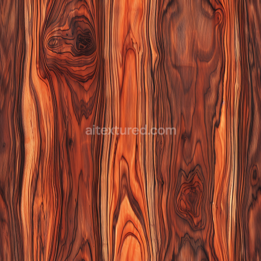 Seamless 3D Reclaimed Wood Planks PBR Texture with Rich Grain and Knots