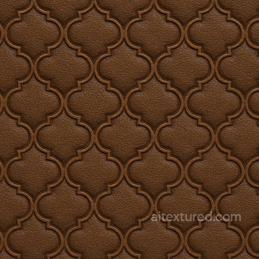 Patterned Leather Seamless Texture seamless Basic-materials PBR texture