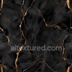 seamless Seamless 3D Charcoal Black Marble PBR Texture with Luxury Gold Veins texture 8k free download PBR