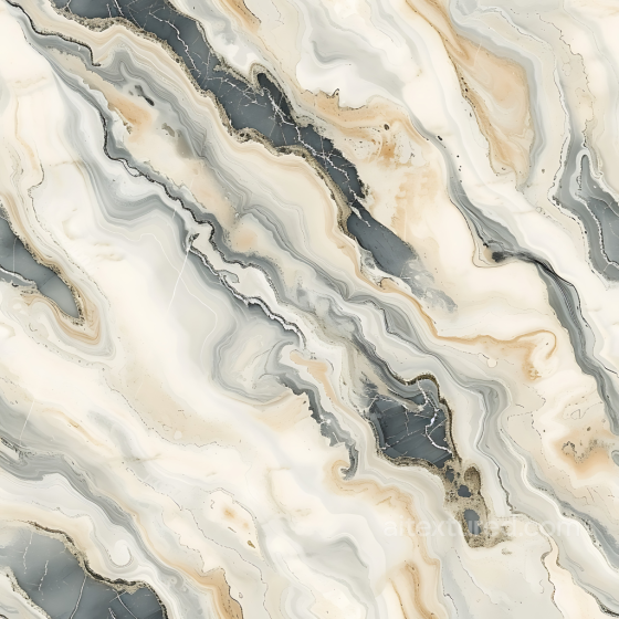 Ivory and Champagne Marble PBR Texture with Flowing Veins and Subtle Color Variations Marble texture preview