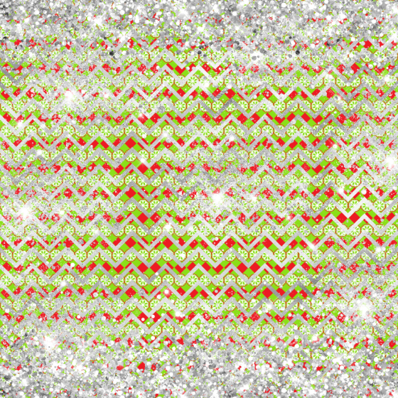 Christmas Glitter Texture of Red and Green Christmas Zigzag Pattern with Silver Glitter Christmas glitter texture preview