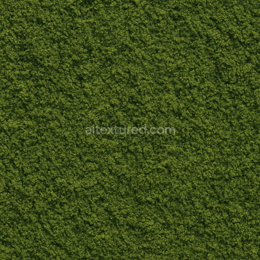 Coarse Green Moss Texture Seamless 1024X1024