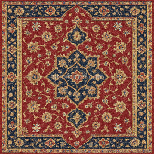 Synthetic Oriental Carpet Texture Seamless 1024X1024