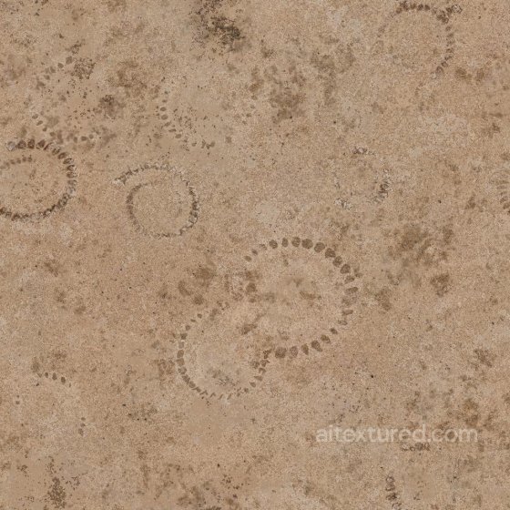 Fossil Rock Texture | Free PBR Ground surface texture preview