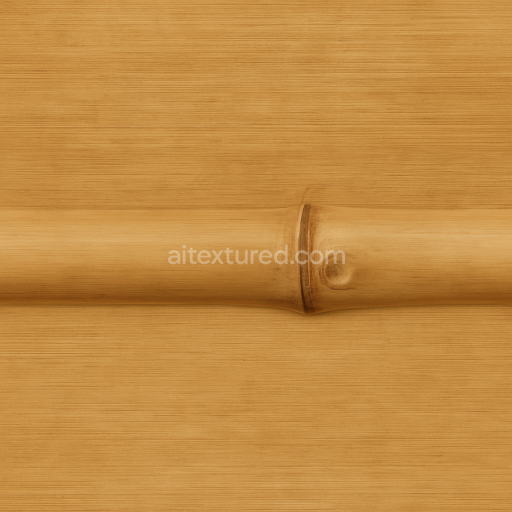 Seamless 3d texture pbr 8k bamboo stem with bamboo knot bamboo spiral and bamboo smooth polished natural bamboo texture