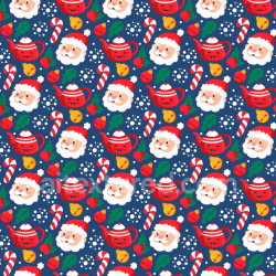 seamless Seamless 3D PBR Texture Featuring Cute Christmas Digital Paper Pattern texture 8k free download PBR