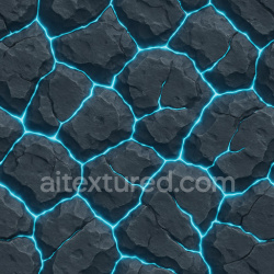seamless Futuristic Volcanic Rock Texture texture 1024x1024 free download PBR