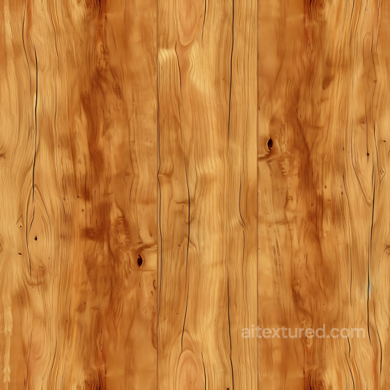 Honey Maple Wood Planks Texture with Natural Grain and Knots Wood texture preview