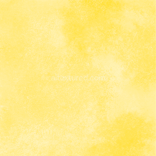 Seamless Yellow Watercolor 3D PBR Texture with Soft Organic Pattern