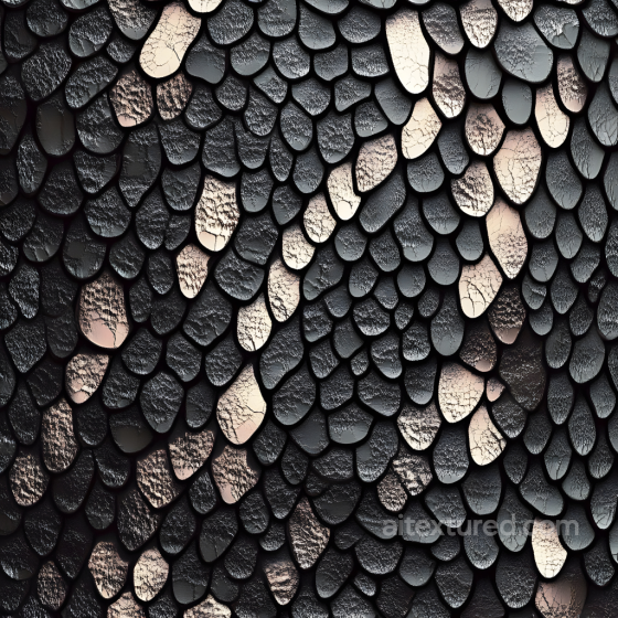 Skin PBR Texture Featuring Crackled Scales and Detailed Pores Skin texture preview
