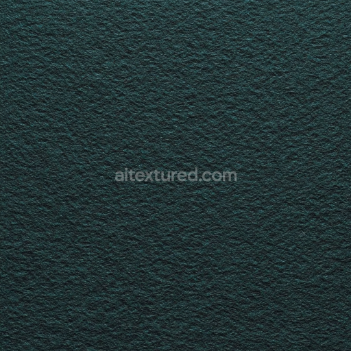Seamless 3D Felt PBR Texture with Dense Dark Green Wool Fibers and Soft Matte Finish