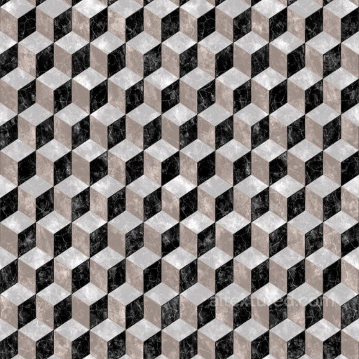Marble Floor with Geometric Pattern | Free PBR seamless Marble PBR texture