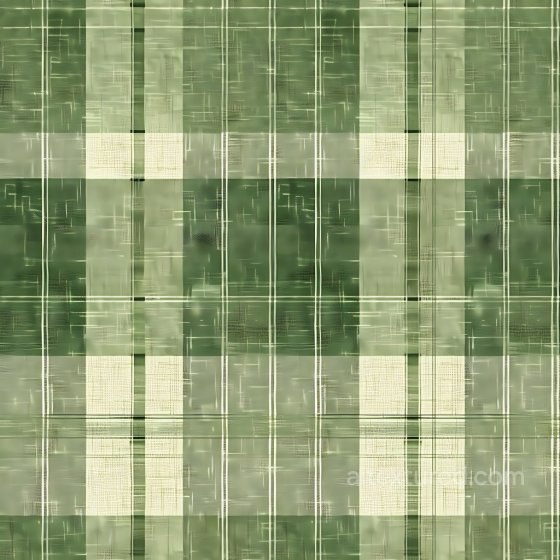 Of Green Vintage-Style Plaid Fabric Pattern Plaid texture preview
