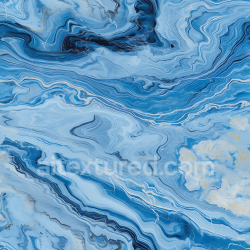 seamless Seamless 3D Azul Macaubas Blue Marble PBR Texture with Fluid Veins and Natural Finish texture 8k free download PBR