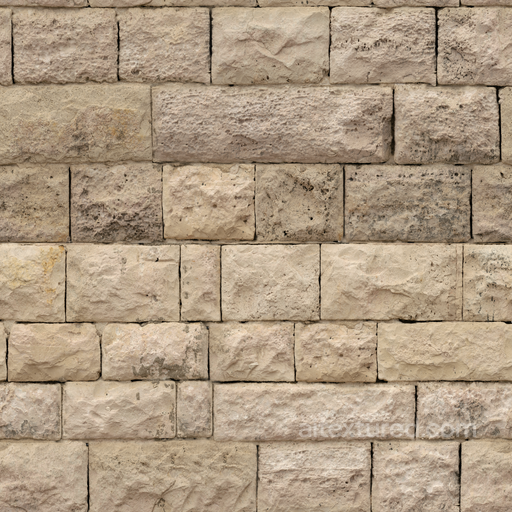 Uneven Large Sandstone - Large Sandstone Wall Blocks Old Rough seamless Brick PBR texture