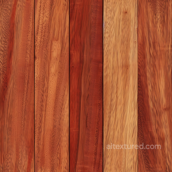 Wood Texture of Exotic Hardwood Planks with Varied Grain and Warm Tones Wood texture preview