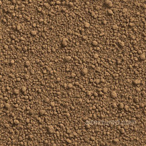 Granular Soil Seamless Texture seamless Basic-materials PBR texture