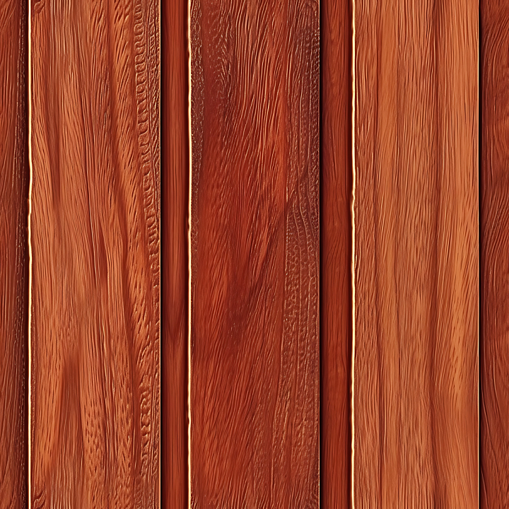 Reddish Wood Planks with Rich Grain Detail seamless PBR texture preview