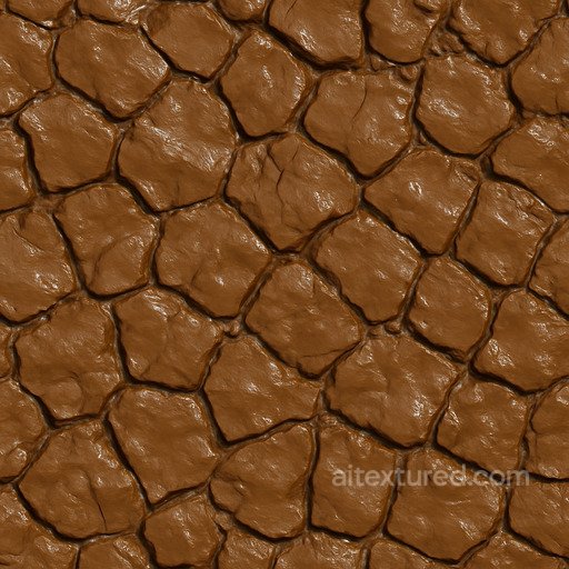 Shiny Clay Soil Seamless Texture seamless Sand-soil PBR texture
