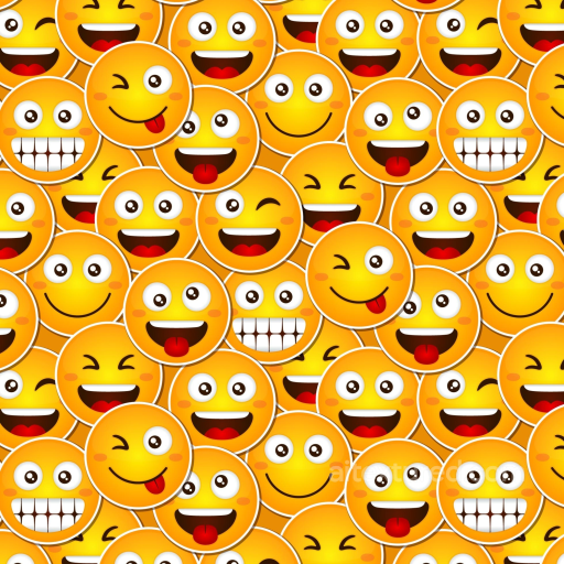 Featuring Playful Yellow Smiley Faces Pattern seamless Happy Face pattern PBR texture