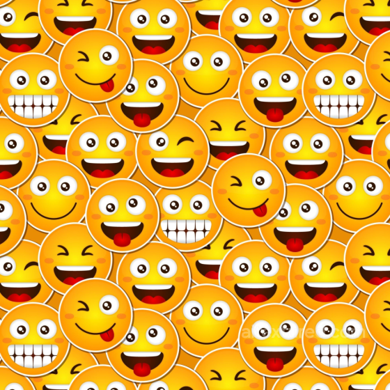 Featuring Playful Yellow Smiley Faces Pattern Happy Face pattern texture preview