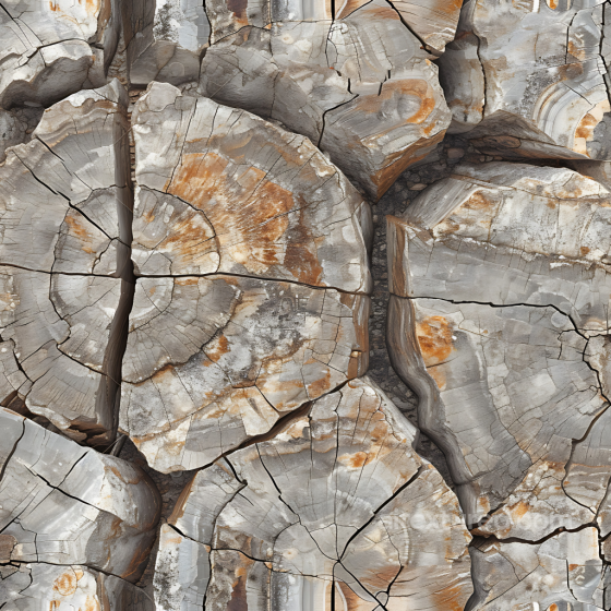 Weathered Stone Log Texture with Cracked Surface and Earthy Tones Stone texture preview