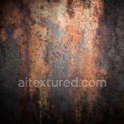 seamless Seamless 3D Cracked Rusty Metal PBR Texture with Weathered Corrosion texture 8k free download PBR