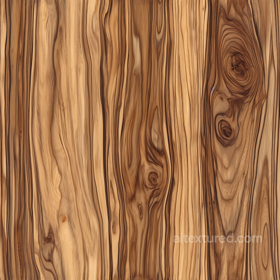 Olive Wood PBR Texture with Natural Knots and Grain Wood texture preview