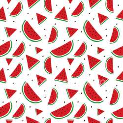 Pattern Bundle - Seamless 3D Pattern PBR Texture Featuring Playful Watermelon Slice Motifs texture preview