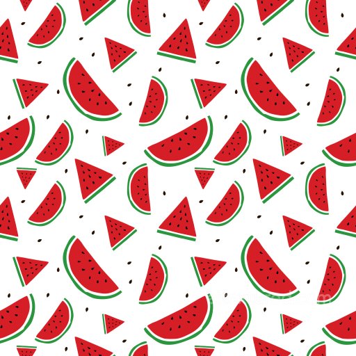 Pattern PBR Texture Featuring Playful Watermelon Slice Motifs seamless Pattern Bundle PBR texture