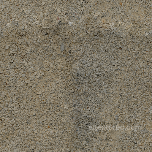Sand Pebbles Stones seamless Sand-soil PBR texture