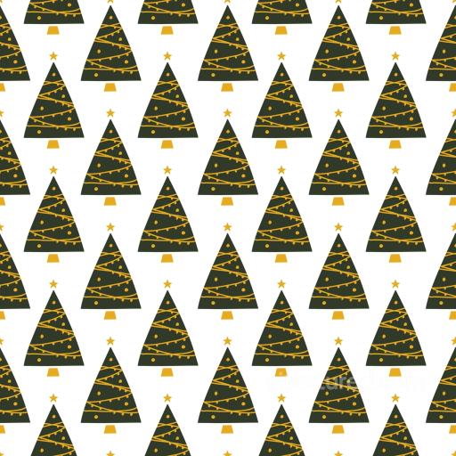 All Christmas Digital paper Texture of Minimalist Christmas Tree Pattern in Green and Gold seamless All Christmas Digital paper PBR texture