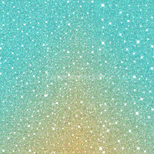 Seamless 3D PBR Glitter Texture Featuring Blue to Gold Gradient Sparkle