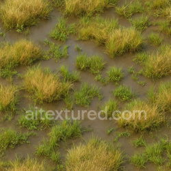 seamless Wet Savanna Texture texture 1024x1024 free download PBR
