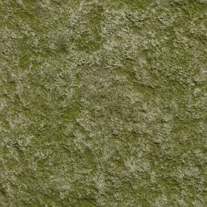 Mossy Stone Weathered Stone Rough Stone Natural Stone Surface seamless PBR texture preview
