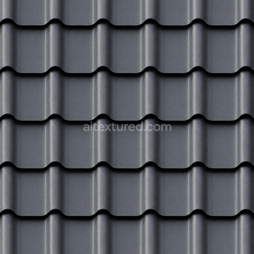 Fine Metal Roofing Texture Seamless 1024X1024