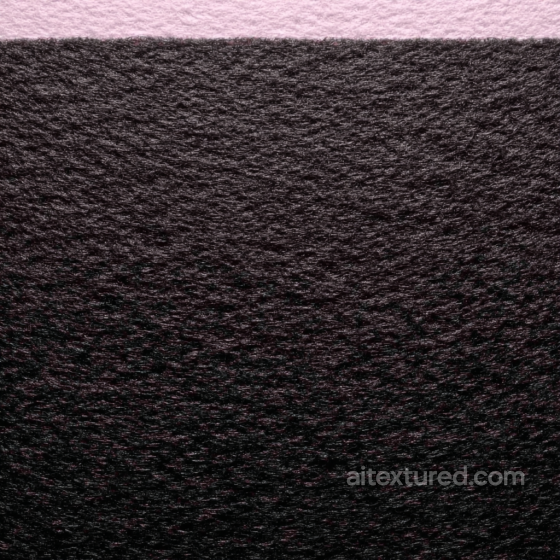 Felt PBR Texture Featuring Dense Black Fibers with Soft Pink Accent Felt texture preview