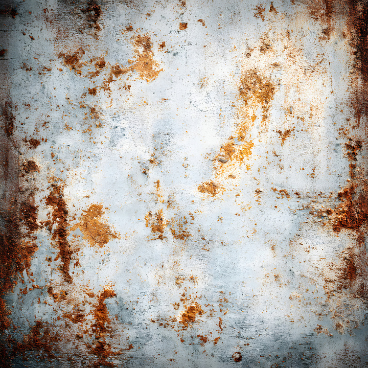 Rusty Metal Featuring Cracked, Corroded Surface with Orange-Brown Rust… seamless PBR texture preview