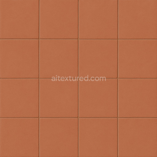 Smooth Terracotta Tile Texture Seamless 1024X1024
