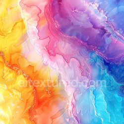 seamless Seamless 3D Alcohol Ink PBR Texture Featuring Vibrant Multicolor Fluid Swirls texture 8k free download PBR