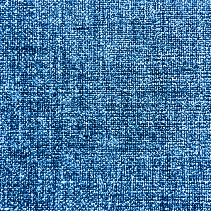 Cracked Denim Fabric With Blue Woven Fibers seamless PBR texture preview