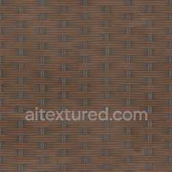 seamless Wicker Woven Natural Textured Brown Seamless Patterned Decorative Fiber Organic texture 8k free download PBR