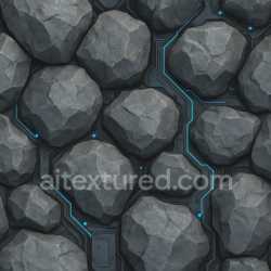 seamless Futuristic Boulder Seamless Texture texture 8k free download PBR