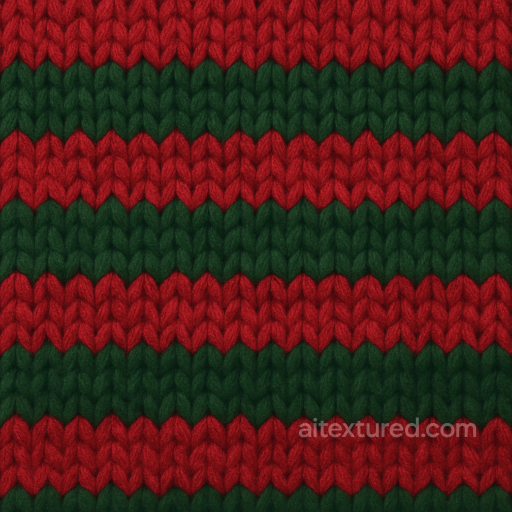 Seamless 8K PBR 3D Texture of Cozy Knit Fabric Warm Wool Holiday Surface seamless Merry christmas PBR texture