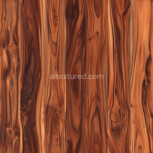 Seamless 3D Rustic Knotty Pine Wood Planks PBR Texture with Rich Grain