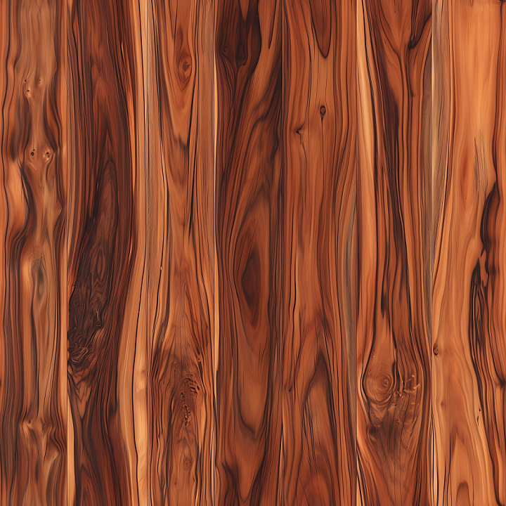 Rustic Knotty Pine Wood Planks with Rich Grain seamless PBR texture preview